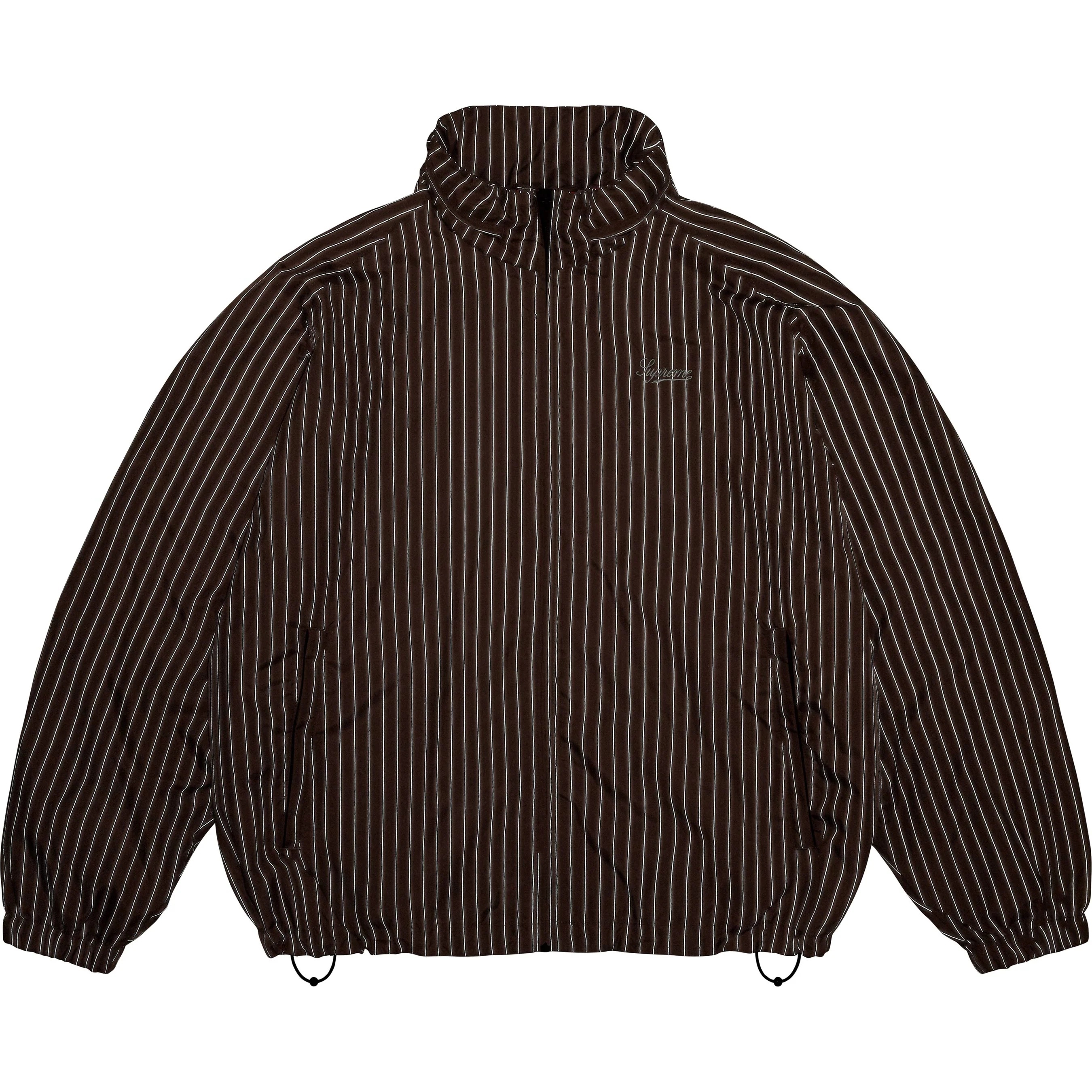Reflective Pinstripe Track Jacket view 16